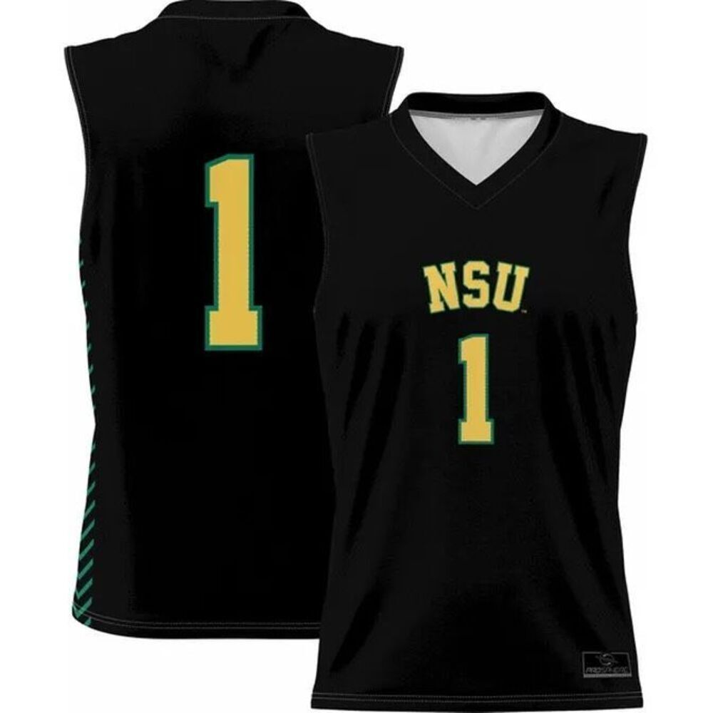 ProSphere Norfolk State Spartans #1 Alternate Full Sublimated Basketball Jersey